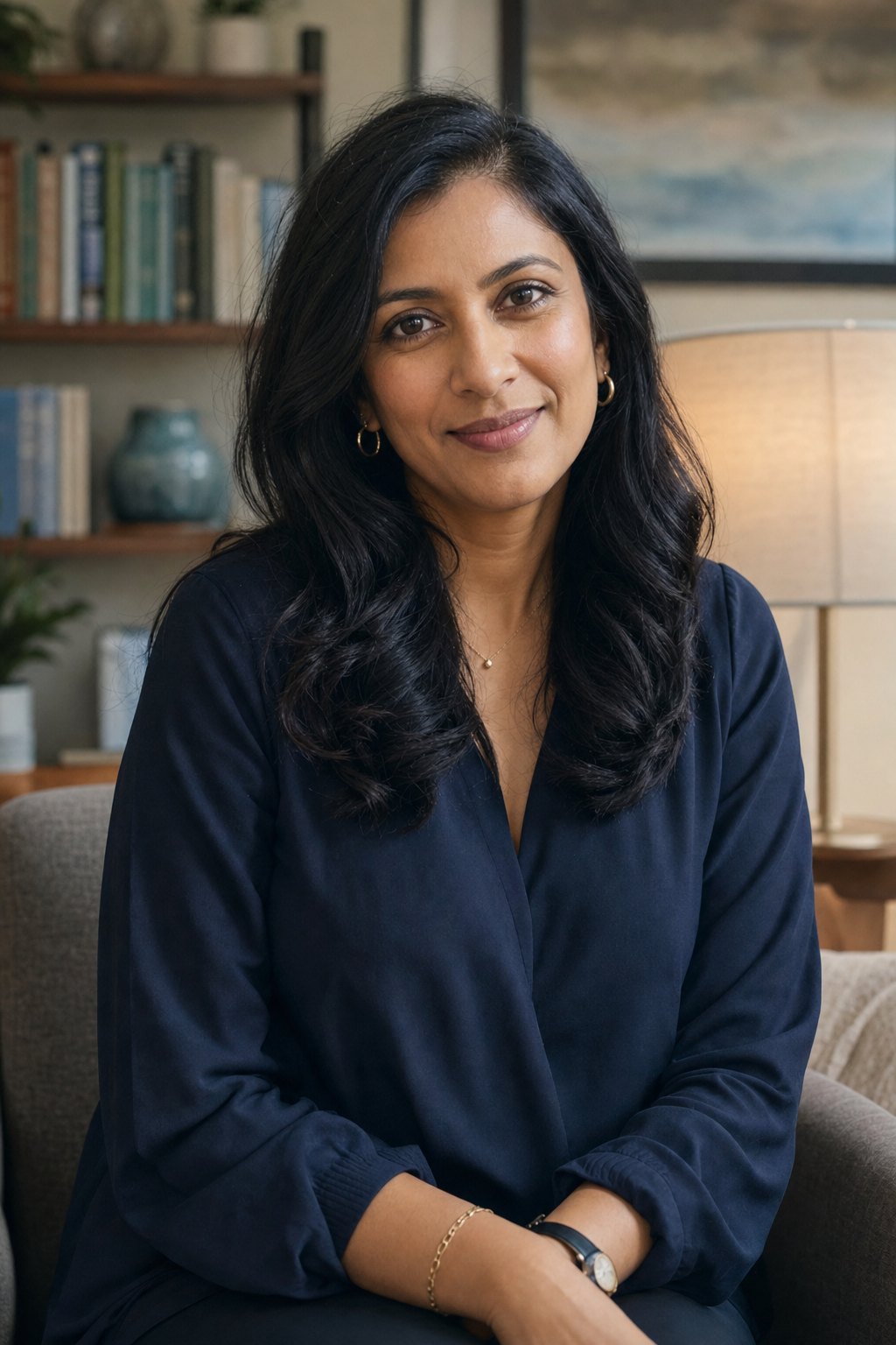 Portrait of Priya Venkataraman